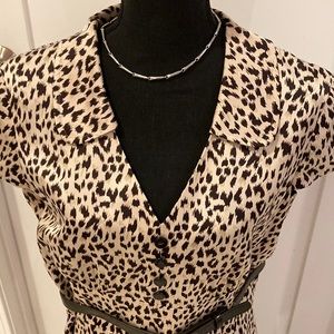Beautiful animal print Alex Marie Dress